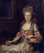 unknow artist, Damenportrat Elisabeth von Freudenreich